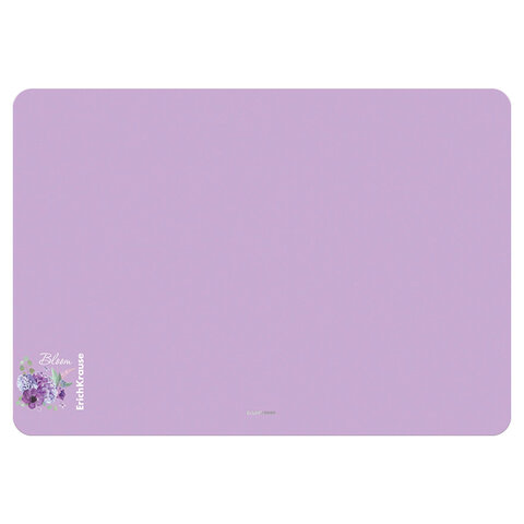 коврик-подкладка настольный erich krause "matt pastel bloom", a2 (660х440 мм), ассорти, 61241
