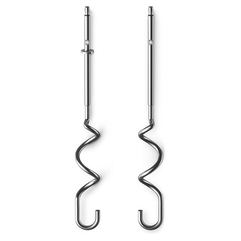 миксер philips hr3705/00, 300 вт, 5 скоростей, 2 венчика, 2 крюка для теста, белый