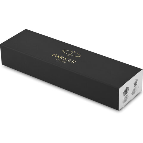 ручка-роллер parker "im core black lacquer gt", черный глянцевый лак, позолота, черная, 1931659