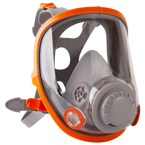 маска полнолицевая jeta safety 5950, р-р м, ударопрочный поликарбонат, защитная пленка, без фильтр