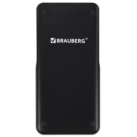 калькулятор инженерный brauberg sc-991es-plus-bk (164х80 мм), 552 функции, 10+2 разряда, черный, 272