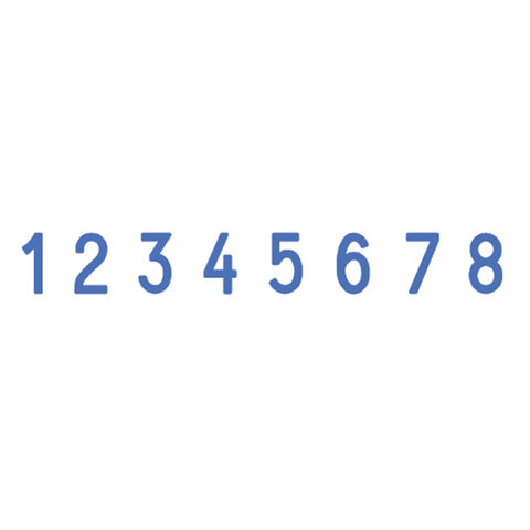 нумератор ручной ленточный, 8 разрядов, оттиск 38х5 мм, trodat 1558, 86111