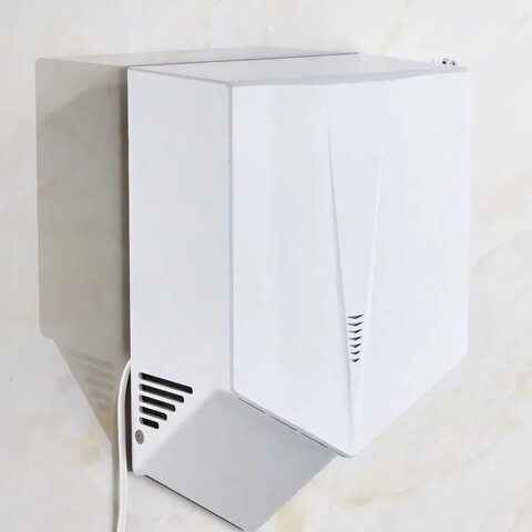 сушилка для рук ksitex м-2020w jet, 1300 вт, пластик, белая