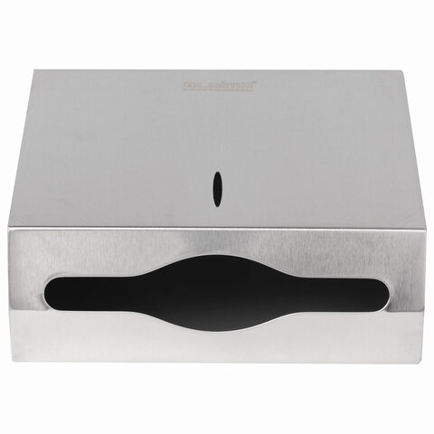 диспенсер для полотенец laima professional inox, (система h2) z-сложения, нержавеющая сталь, матовый