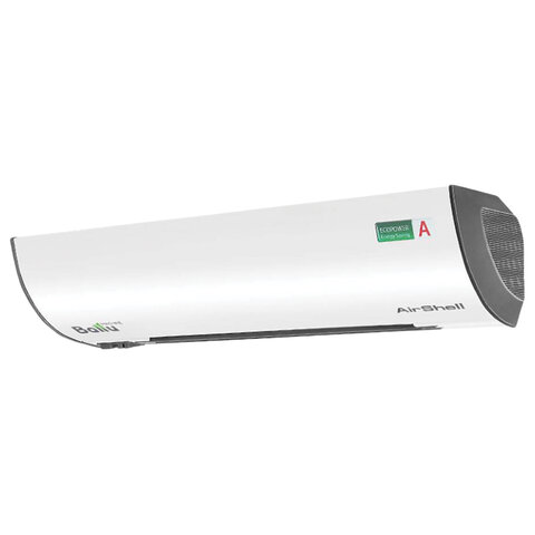 тепловая завеса ballu bhc-l06s03-s, 3000 вт, настенная установка, управление на корпусе, белый, нс-1