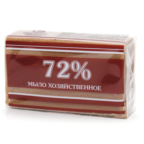 мыло хозяйственное 72%, 200 г (меридиан) "традиционное", в упаковке, минпромторг