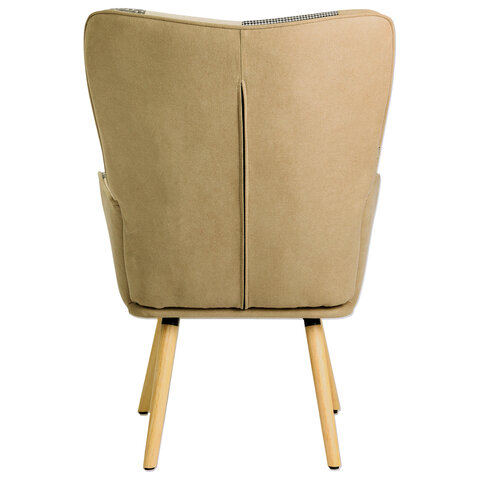 кресло brabix "soft lc-305", ткань, пэчворк (лоскутное), 533148