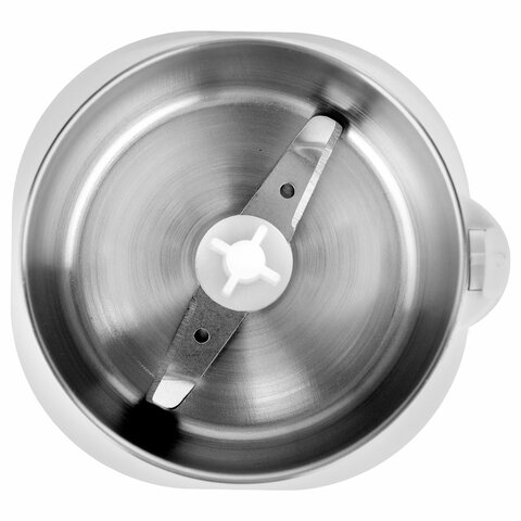 кофемолка centek ct-1365, мощность 250 вт, вместимость 70 г, пластик, белая, ct-1365 white