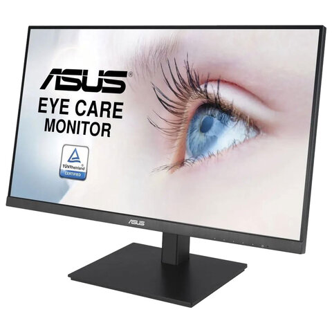 монитор asus va27dqsb 27" (68,6 см)/1920x1080/16:9/ips/5ms/250cd/dp/hdmi/vga/type-a/черный, 90lm06h1