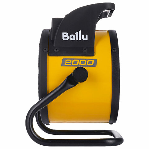 тепловая пушка электрическая ballu bkr-3, 2000 вт, 220 b, терморегулятор, круглая, желтая, нс-150934