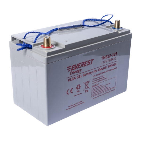 аккумулятор everest energy tne12-125 (12v-106ah/c5)