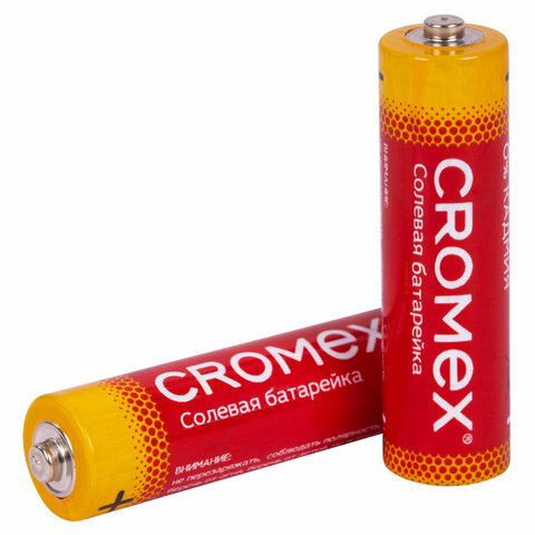 батарейки солевые "пальчиковые" комплект 10+1 шт., cromex (кромекс) super heavy duty, aa (r6,15a), б