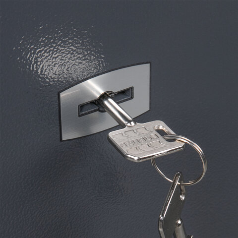 сейф brabix "км-1200т/2", 1200х475х400 мм, 76 кг, 2 отделения, ключевой замок, трейзер, крепление к 
