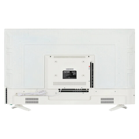 телевизор asano 43lf5011t, 43" (108 см), 1920x1080, fhd, 16:9, салют тв, wi-fi, белый