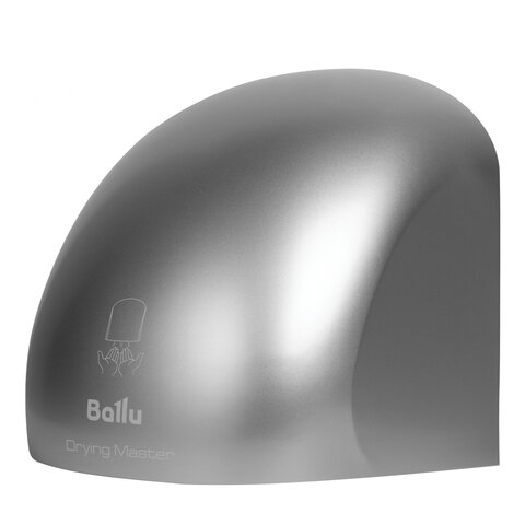 сушилка для рук ballu bahd-2000dm silver, 2000 вт, пластик, серебро