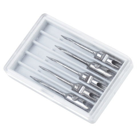 иглы для пистолета-маркиратора, тонкие, комплект 5 шт., brauberg, 291046