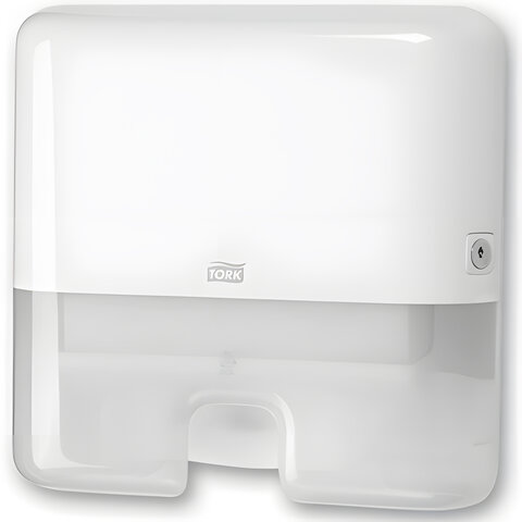 диспенсер для полотенец tork (система h2) elevation, mini, z-сложения, белый, 552100