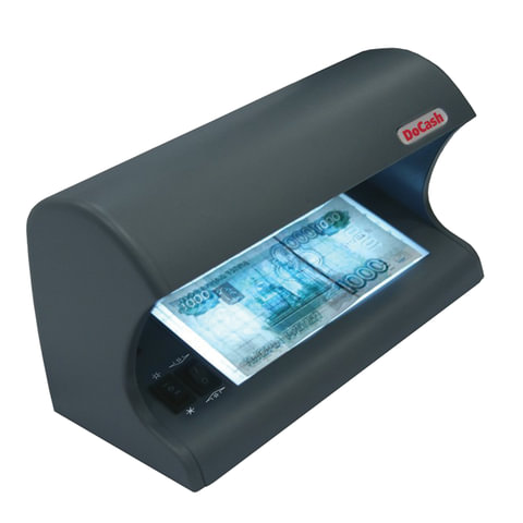 детектор банкнот docash 525, просмотровый, уф-детекция