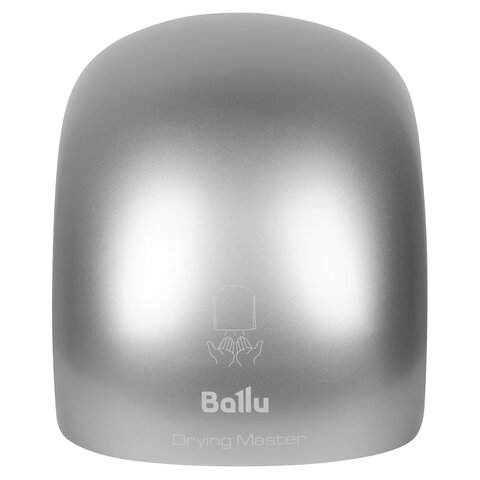 сушилка для рук ballu bahd-2000dm silver, 2000 вт, пластик, серебро