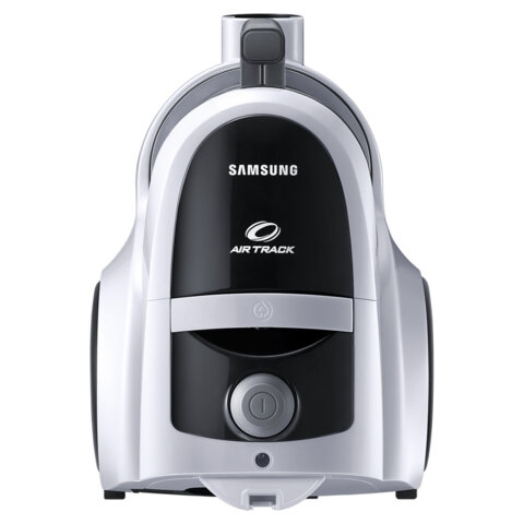 пылесос samsung vcc4520s3s/xev с контейнером "циклон", 1600 вт, мощность всасывания 350 вт, белый