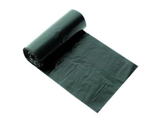 мешки для мусора 120 л. черные, 10 шт/рул., 40 мкм, дипас, прочные 70*110 см