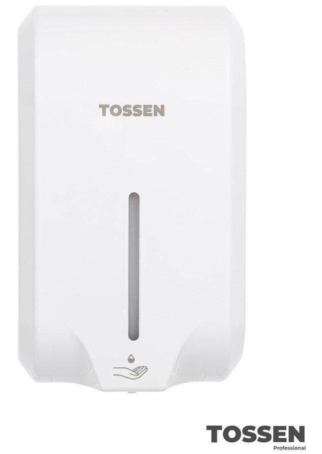 диспенсер сенсорный для мыла/дезинфицирующих средств tossen al-7206 pw