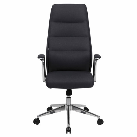 кресло brabix premium "adept ex-752", синхромеханизм, алюминий, ткань, серое, 532932