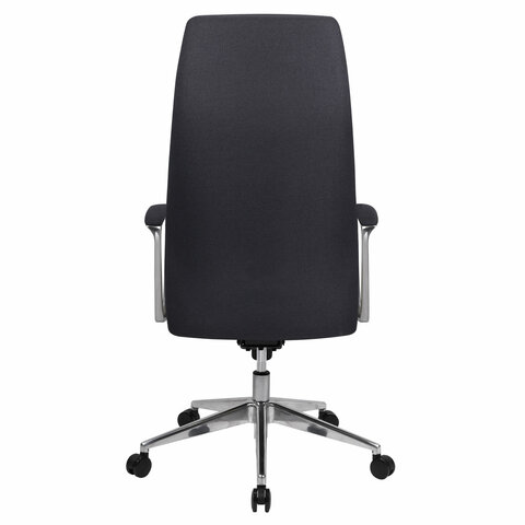 кресло brabix premium "adept ex-752", синхромеханизм, алюминий, ткань, серое, 532932