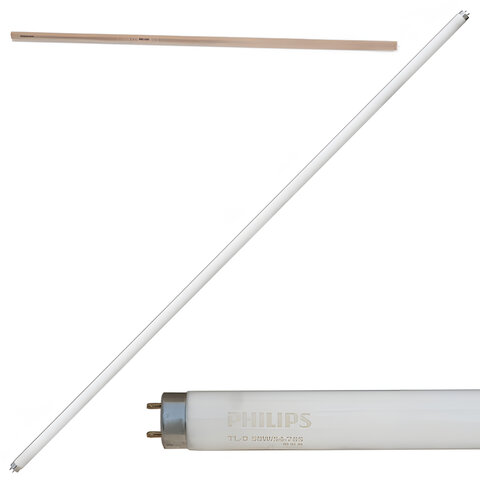 лампа люминесцентная philips tl-d 58w/54-765, 58 вт, цоколь g13, в виде трубки 150 см, холодный днев