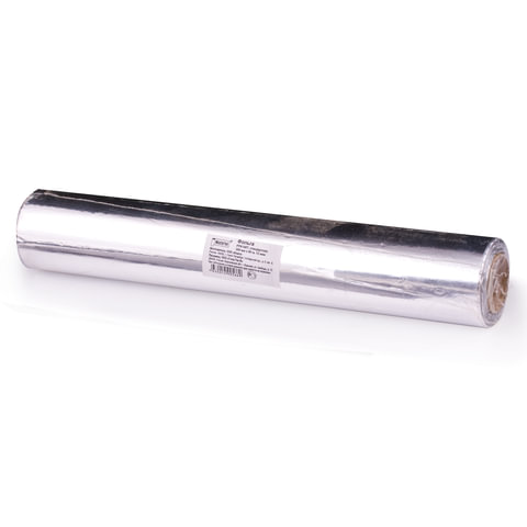 фольга алюминиевая, ширина 30 см, длина 80 м, в рулоне, masterfoil, fpk145t