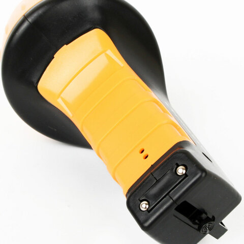 фонарь аккумуляторный ultraflash 7хled, 2 режима, выдвижная вилка, заряд от сети, led3807