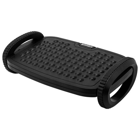 подставка для ног brabix ultra 3 35,5х25,5 см, возможность качания, 2 уровня высоты, 533038