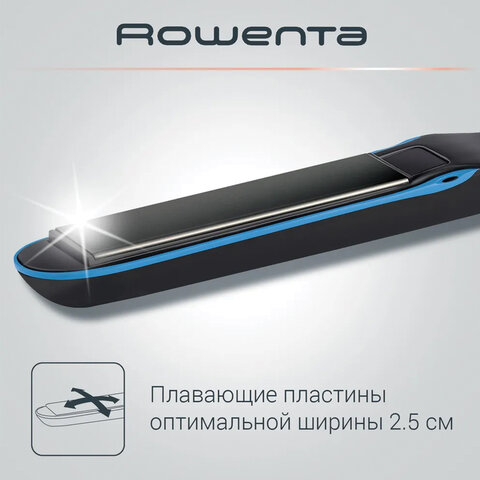 выпрямитель для волос rowenta sf6220d0, 5 режимов нагрева, 130-230 °с, керамика, черный, 1830005680