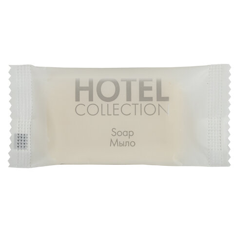 мыло одноразовое 13 г, комплект 500 шт., hotel collection, саше, флоупак, 2000312