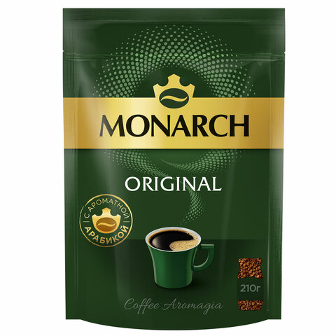 кофе растворимый monarch "original" 210 г, сублимированный, 8052808