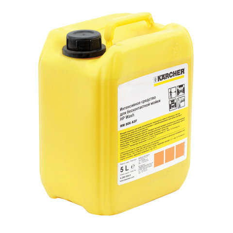 чистящее средство для минимоек 5 л, karcher rm 806, для удаления любых стойких загрязнений, 6.295-50