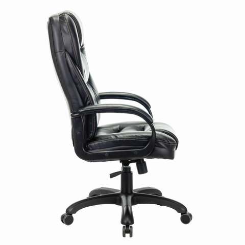 кресло офисное brabix premium "nord ex-590", черный пластик, экокожа, черное, 532097