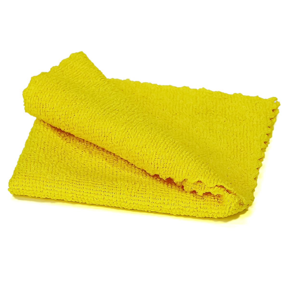 салфетка микрофибра, 200 гр/м2, 29*29 см, желтая, обработка ультразвук. онм