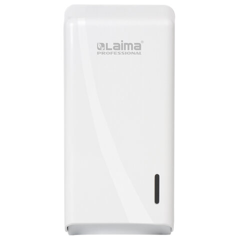 диспенсер для туалетной бумаги листовой laima professional original (система t3), белый, abs-пластик