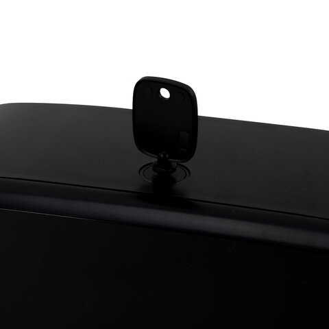 диспенсер для полотенец laima professional premium black (система h2), z-сложения, черный, abs-пласт