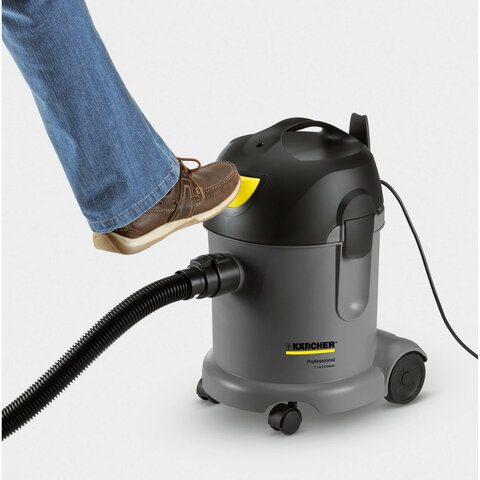 пылесос хозяйственный профессиональный karcher t 14/1, пылесборник, 1600 вт, 1.527-170.0