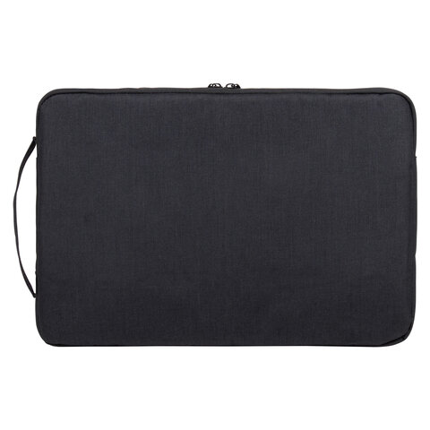 чехол для ноутбука heikki option 13-14'' (хейки), с ручкой и карманом, черный, 35,5х24х2,5 см, 27259