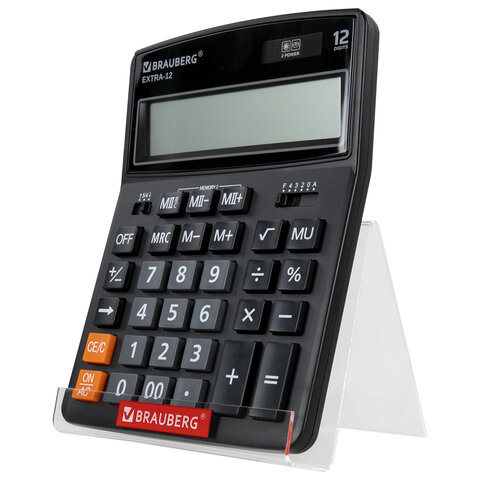 подставка под калькуляторы brauberg, 15х10,6х11 см, 505927