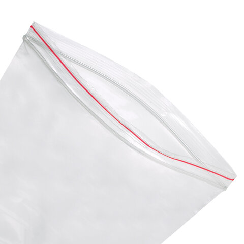 пакеты zip lock "зиплок" очень прочные, комплект 100 шт., 150х200 мм, пвд 80 мкм, brauberg extra, 60