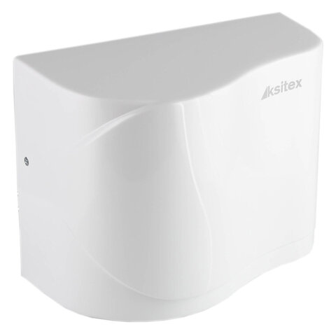 сушилка для рук ksitex m-1500, 1500 вт, пластик, белая
