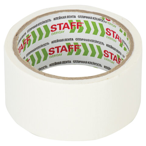 клейкая лента малярная креппированная 48 мм x 14 м, staff, 229060