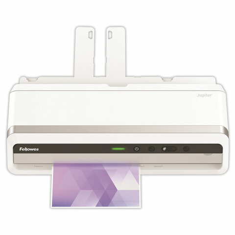 ламинатор fellowes jupiter a3, функция autosense, 75-250 мкм, до 140 см/мин., нагрев 60 сек., fs-574