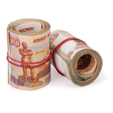 резинки банковские универсальные диаметром 60 мм, офисмаг 100 г, цветные, натуральный каучук, 440120