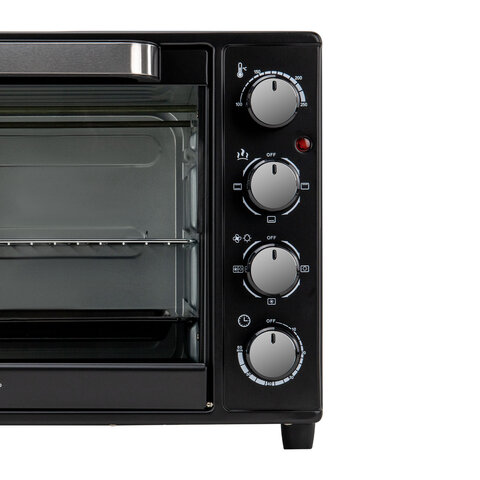 мини-печь электрическая sonnen eo-hl38k, 2000 вт, 38 л, 3 режима нагрева, режим конвекции, таймер, м