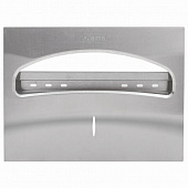 Диспенсер для покрытий на унитаз LAIMA PROFESSIONAL INOX, (V1) 1/2, нержавеющая сталь, матовый, 6057
